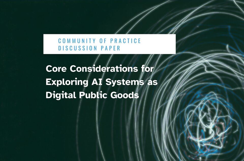 AI Community of Practice Discussion Paper