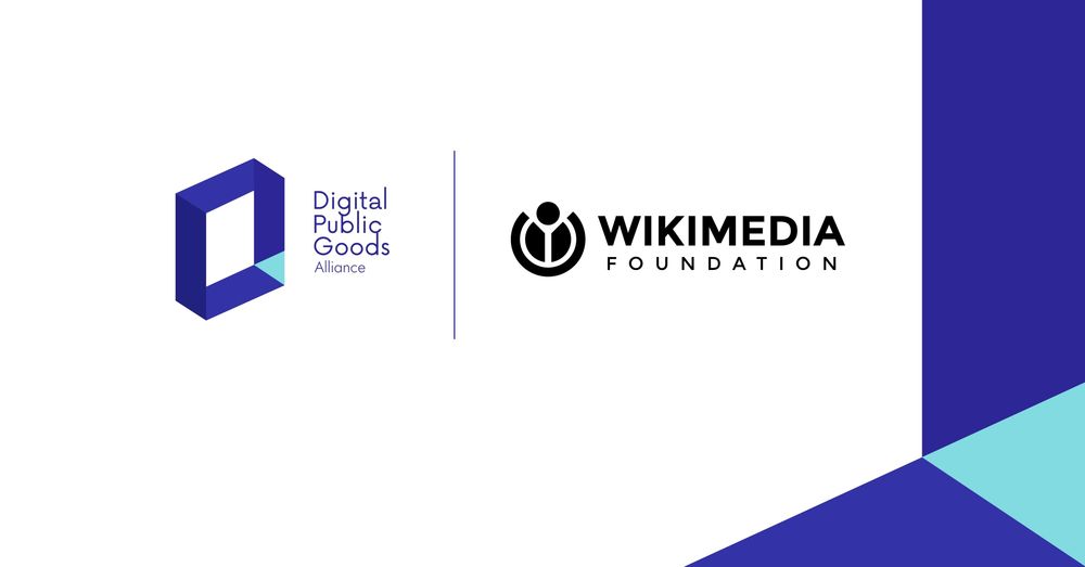The Wikimedia Foundation joins the Digital Public Goods Alliance
